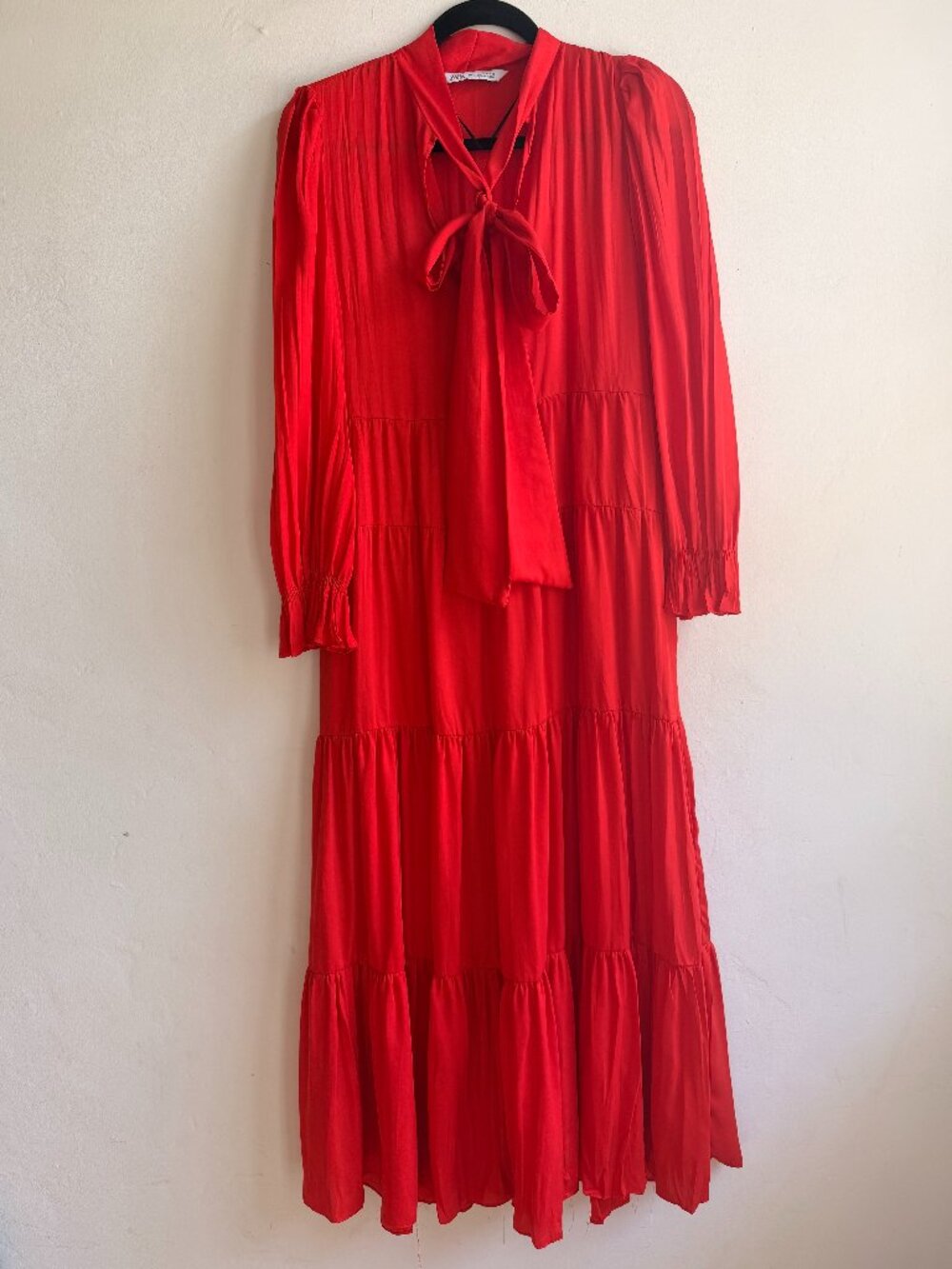 Zara Long Red Dress